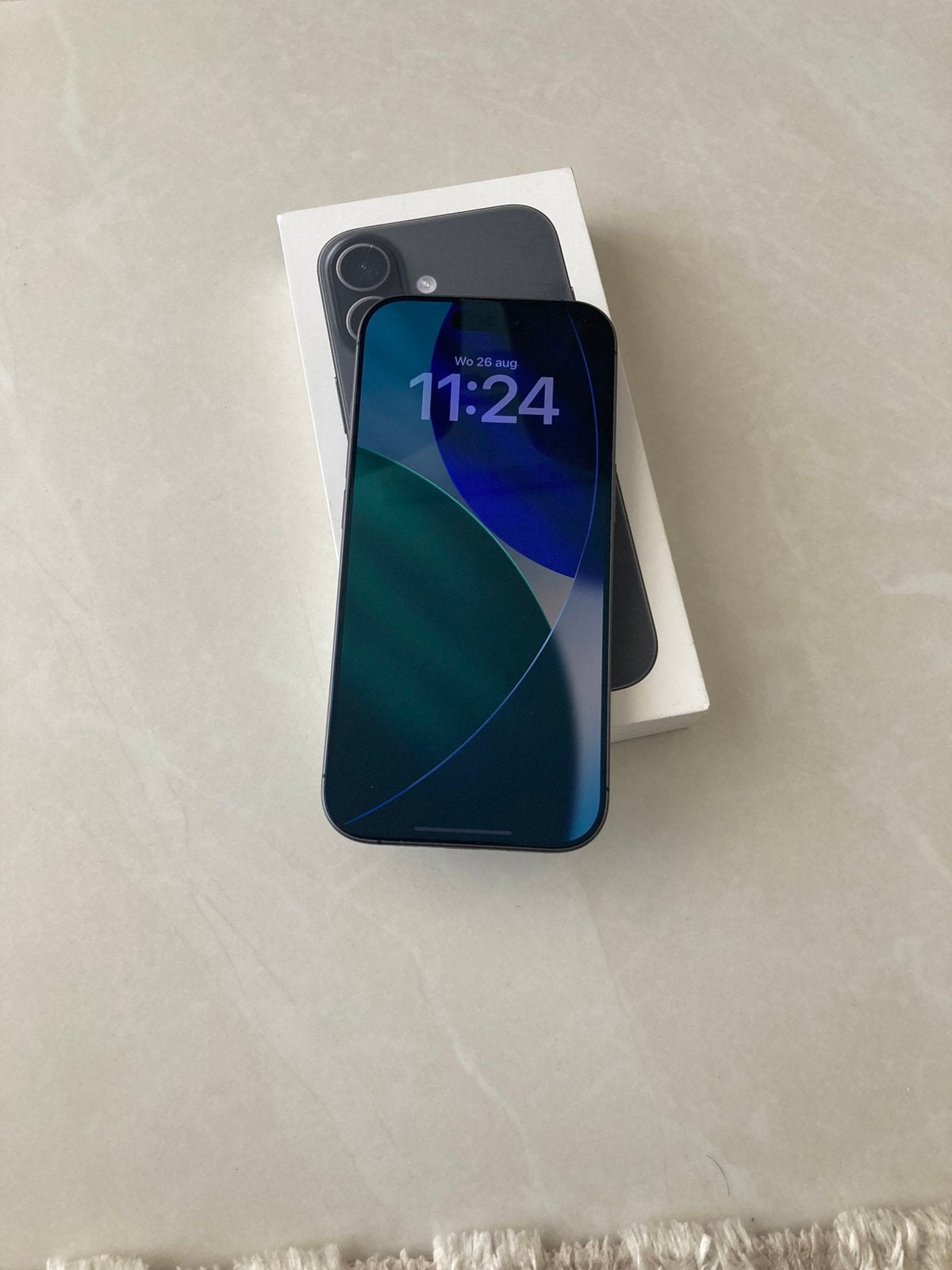 Iphone 17 black 256gb bon/garantie 100%  Te Koop/Ruil, Telecommunicatie, Mobiele telefoons | Apple iPhone, Zwart, Zo goed als nieuw