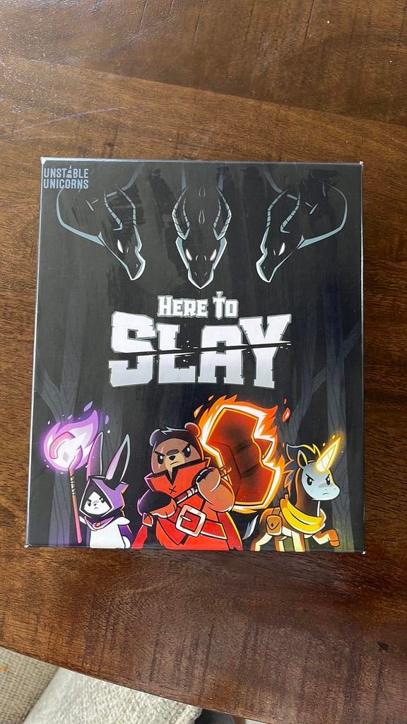 Here to slay spel, Ophalen, Zo goed als nieuw