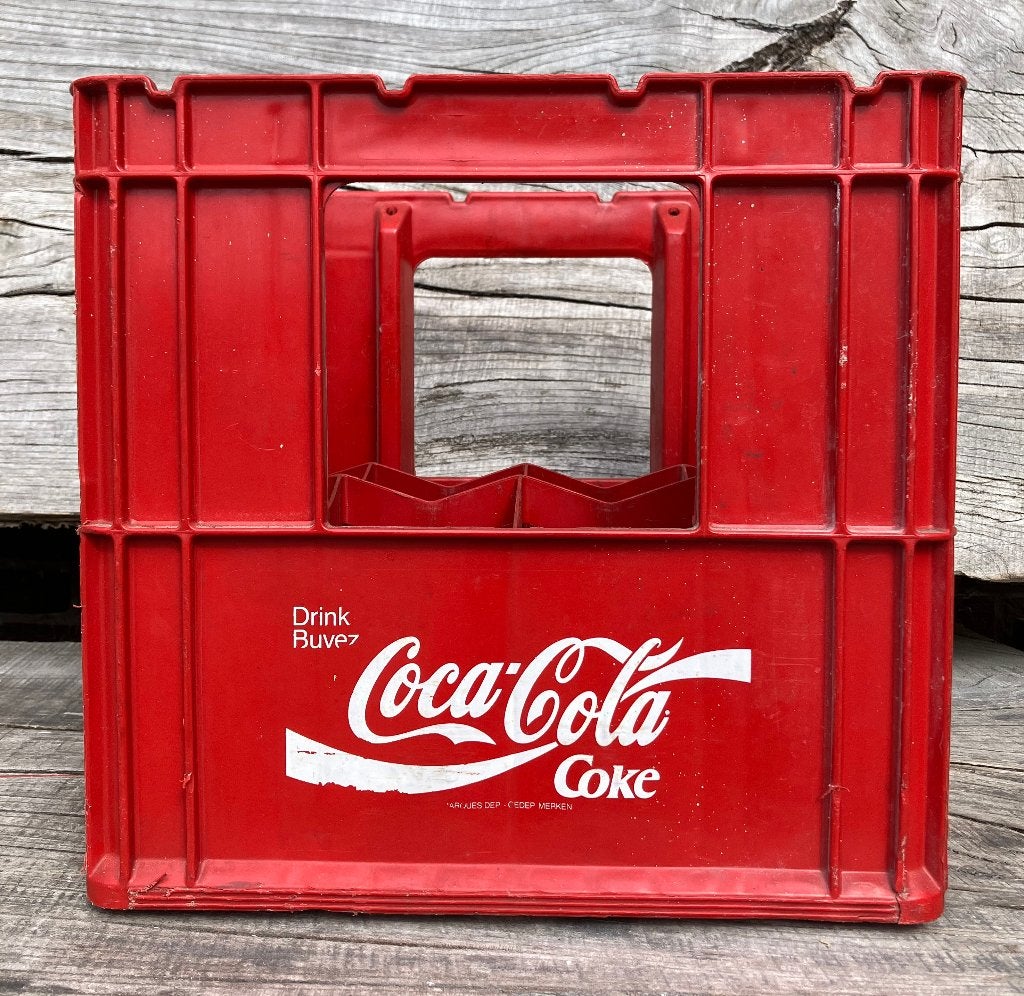 Vintage Coca Cola krat, Ophalen, Gebruikt, Gebruiksvoorwerp