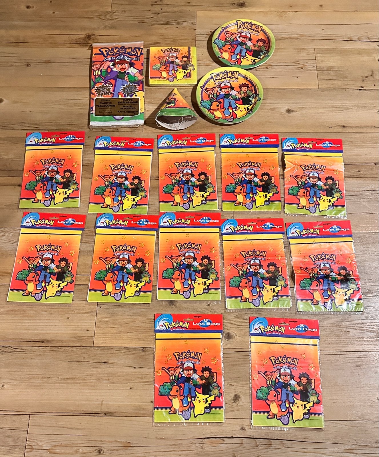 Vintage Pokémon Party Set (1995/2000) - Uniek & Compleet, Ophalen of Verzenden, Nieuw