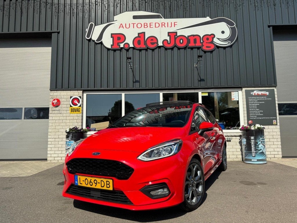Ford FIESTA 1.0 Ecoboost ST-Line Panoramadak Carplay Winterp, Voorwielaandrijving, Gebruikt, Euro 6, 95 pk