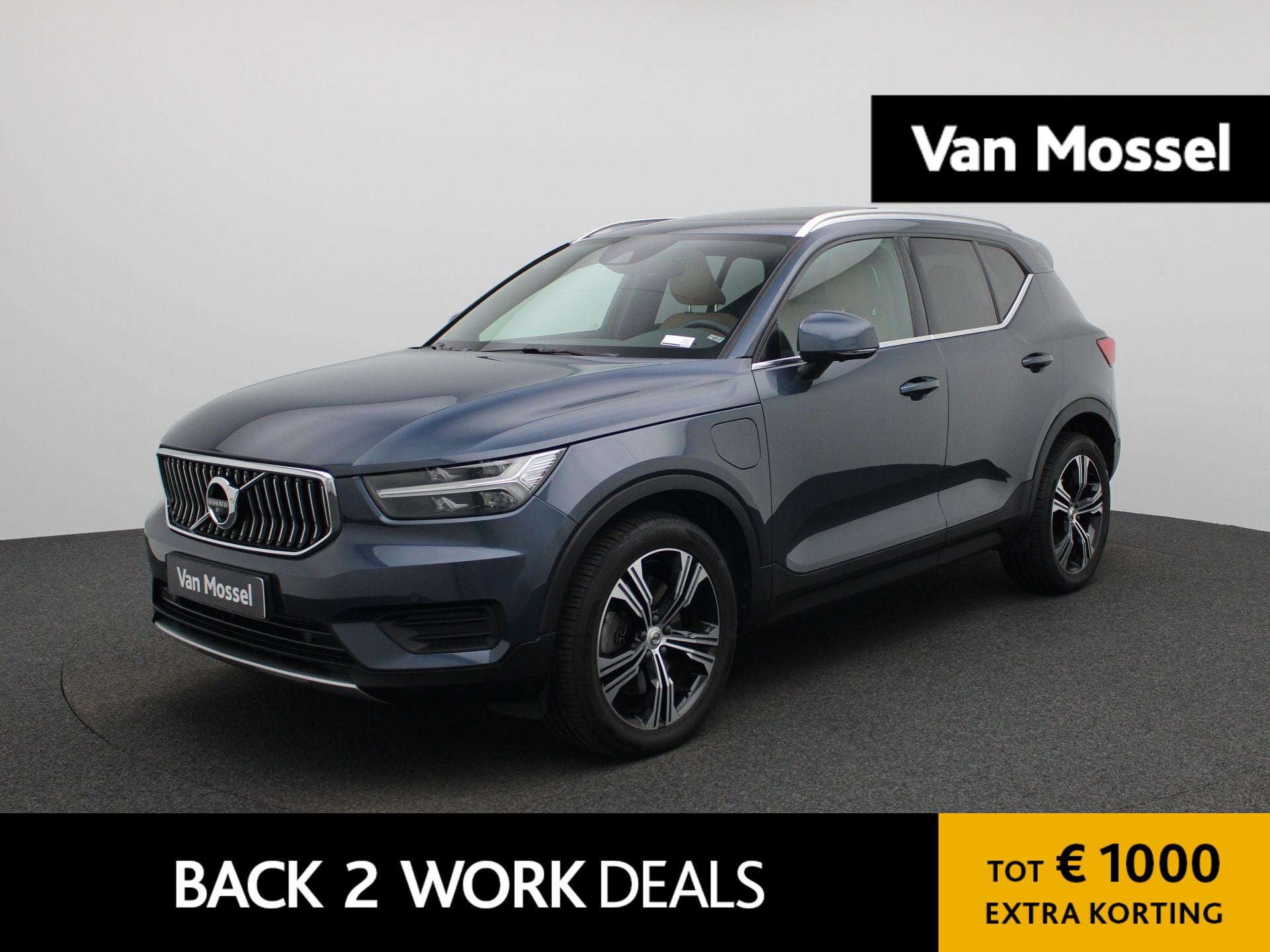Volvo XC40 1.5 T4 Recharge Inscription | Automaat | Panorama, 12 maanden, Euro 6, 1712 kg, Blauw