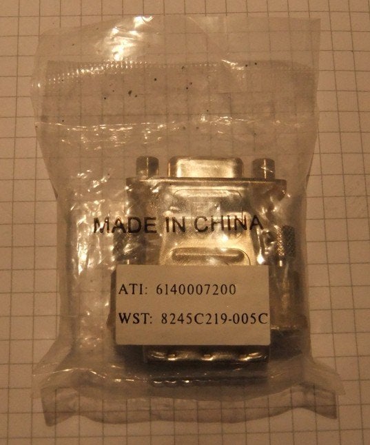 Videoadapter voor DVI naar VGA., Ophalen of Verzenden, Nieuw