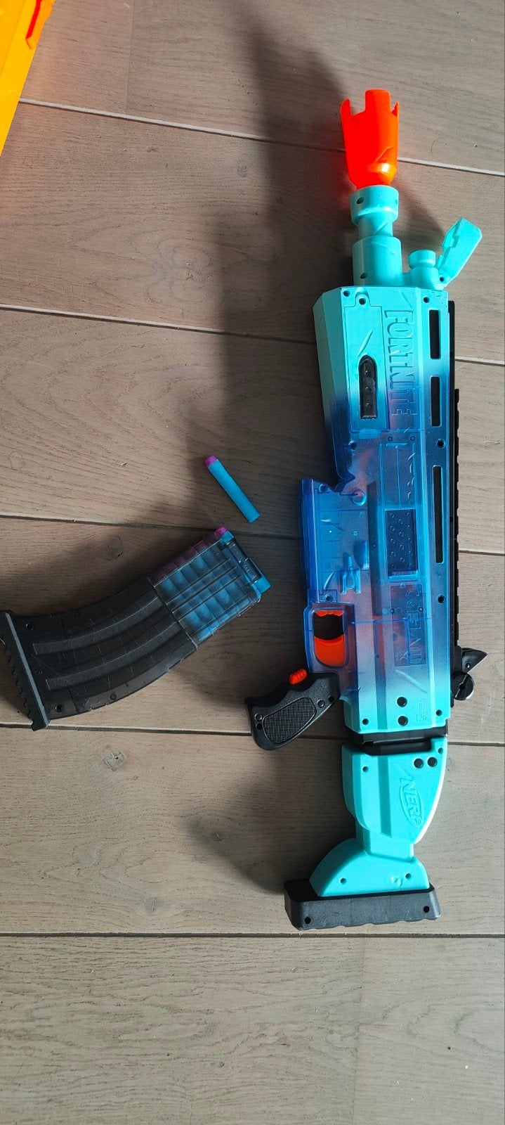 Nerf Fortnite AR-L Elite Blaster met magazijn, Ophalen of Verzenden, Gebruikt, Jongen of Meisje