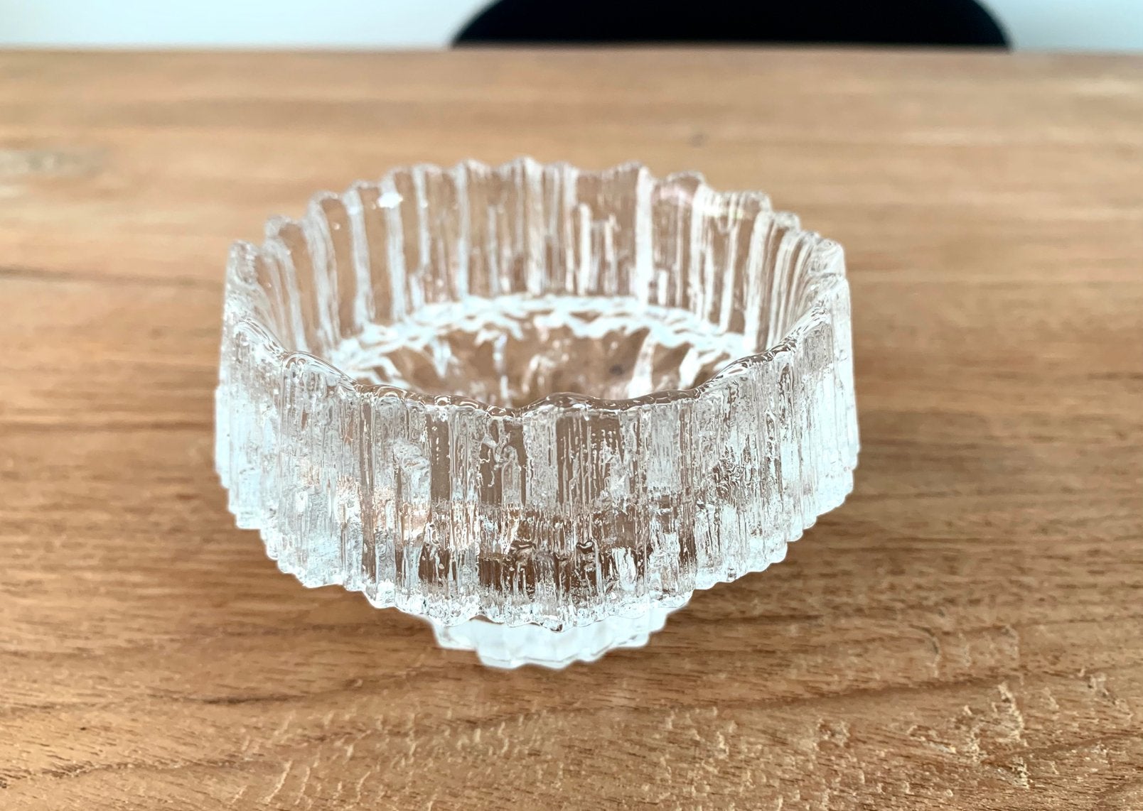 Iittala kandelaar Stellaria kristal design Tapio Wirkkala, Antiek en Kunst, Verzenden