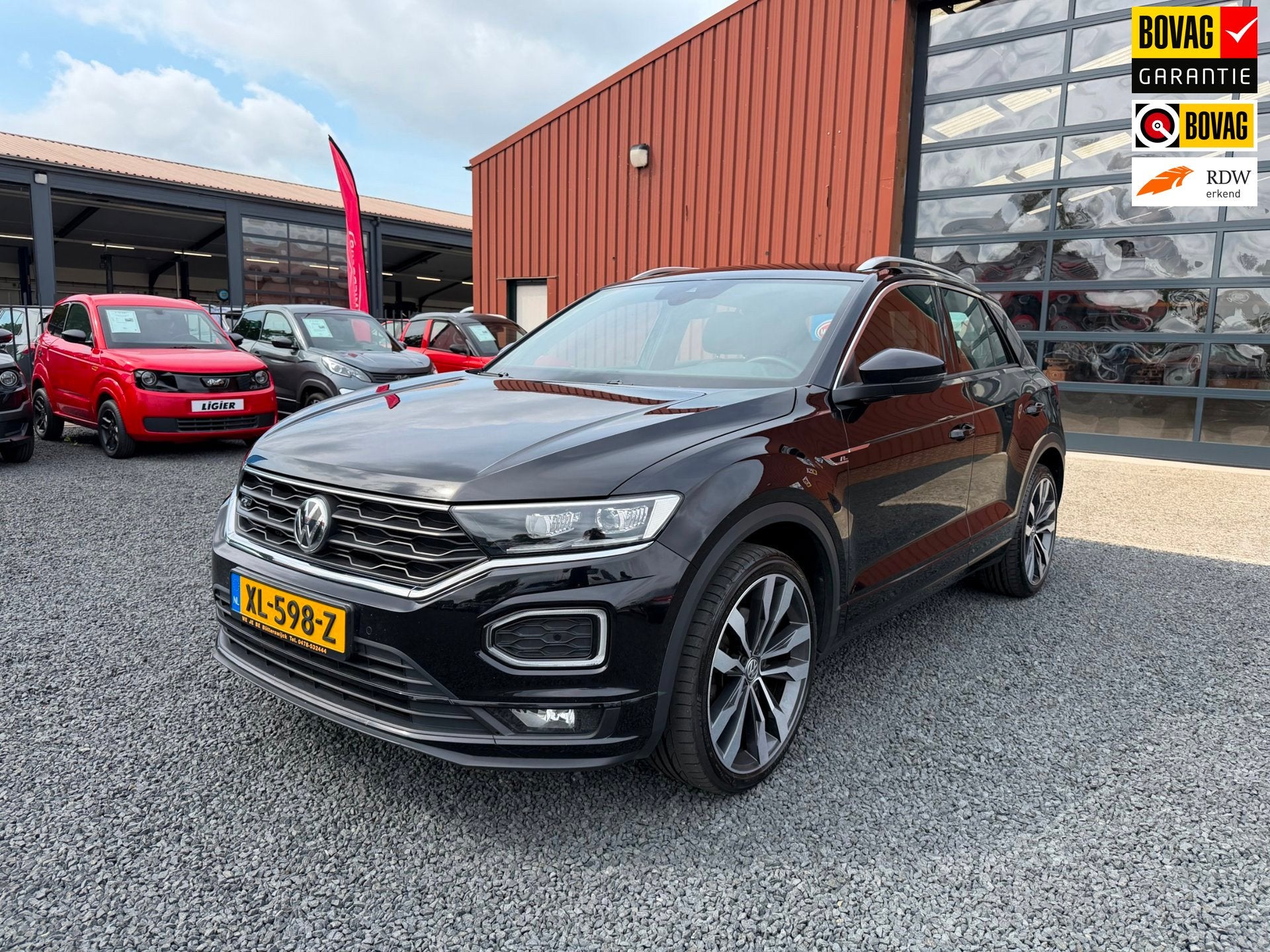 Volkswagen T-Roc 2.0 TSI 4Motion Sport Business R, Auto's, Dealer onderhouden, 15 km/l, Gebruikt, Euro 6