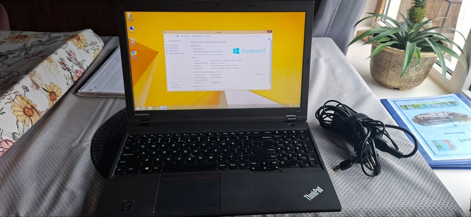 Lenovo thinkpad l540, Computers en Software, Windows Laptops, Ophalen, Zo goed als nieuw, 14 inch, 2 tot 3 Ghz