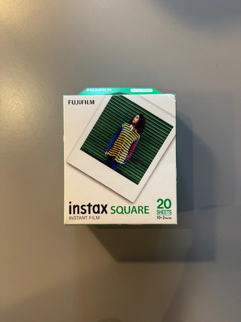 Fujifilm instax square instant film, Ophalen of Verzenden, Nieuw, Polaroid, Fuji