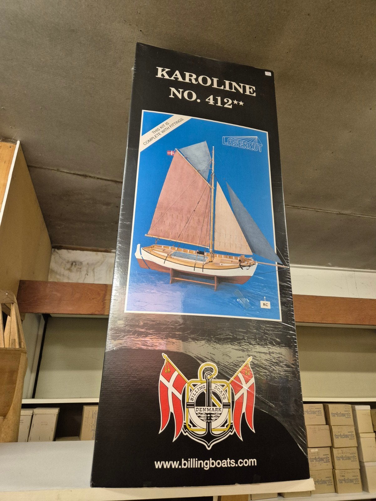 Billing Boats - Karoline 412, Hobby en Vrije tijd, Modelbouw | Boten en Schepen, Ophalen, Nieuw