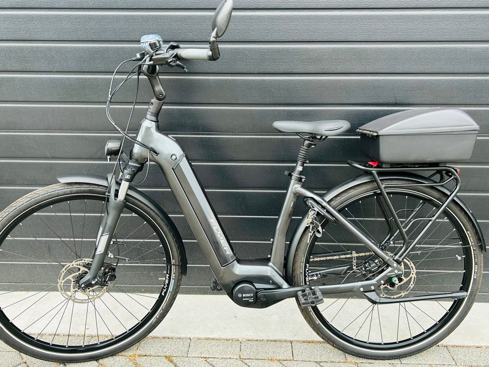 Bijna nieuwe Flyer GoTour6 met 45cm frame  300km oud 500wh, 59 cm of meer, Ophalen of Verzenden, Zo goed als nieuw, Overige merken