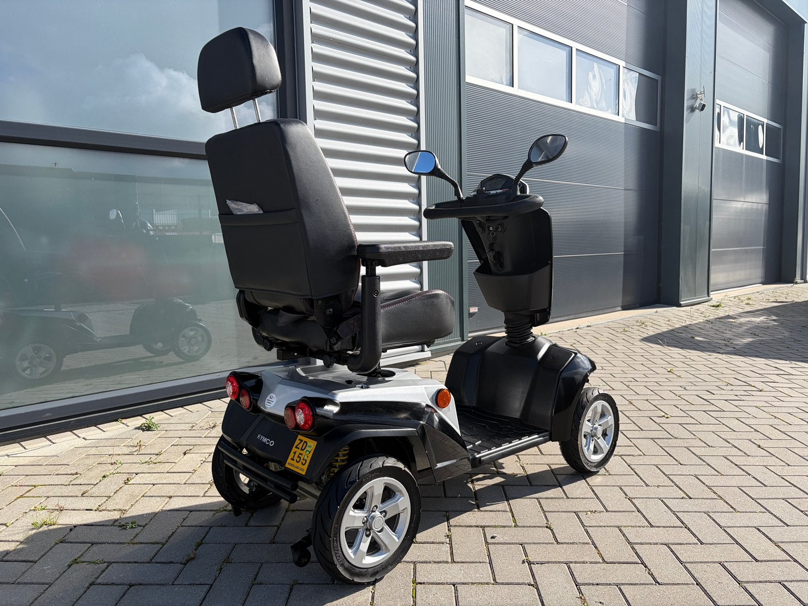 Bijna nieuwe Scootmobiel Kymco maxer 429 KM, Diversen, Kymco, Kymco, Ophalen of Verzenden, Zo goed als nieuw
