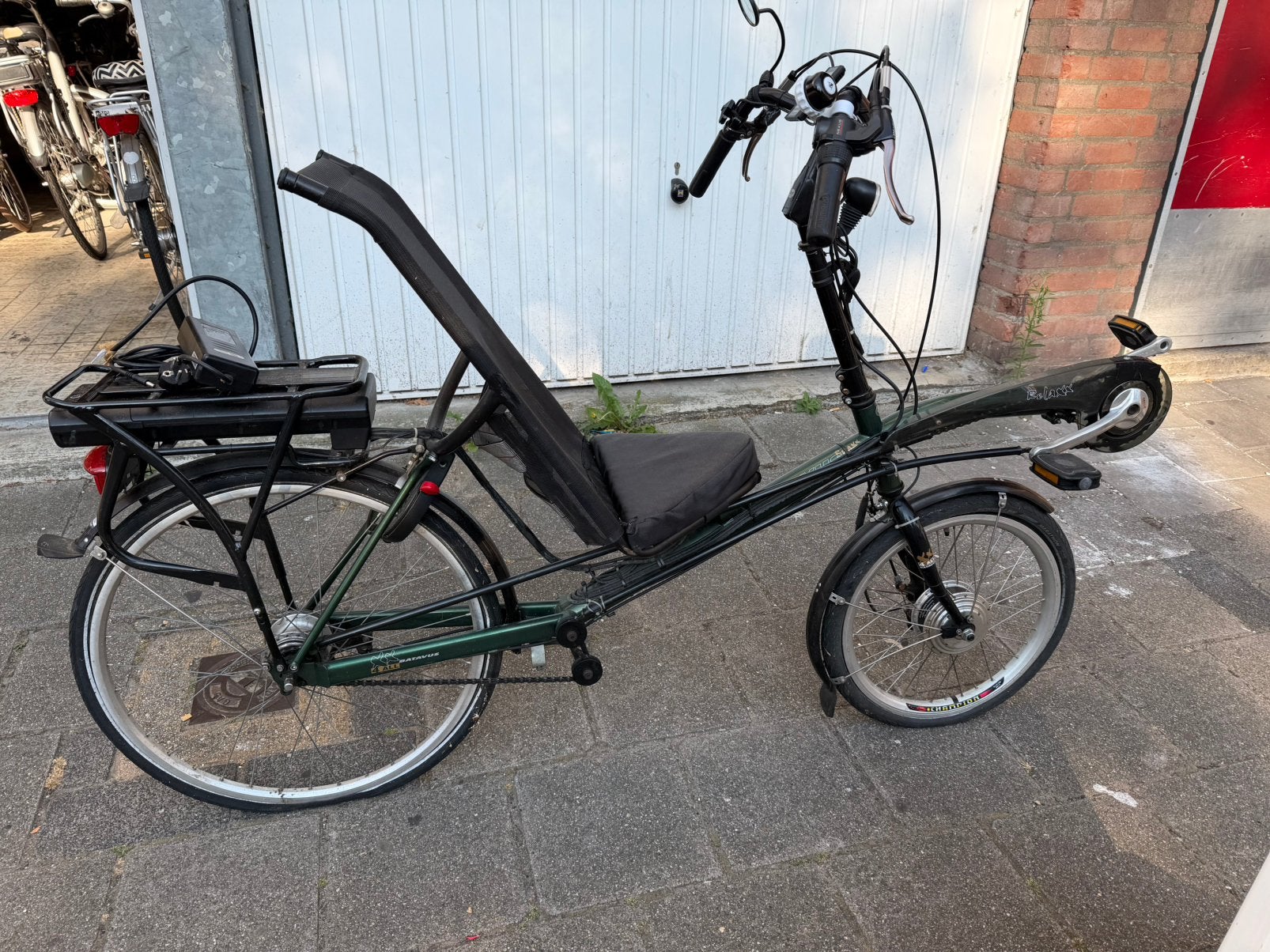 Ligfiets e bike, Ophalen of Verzenden, Zo goed als nieuw