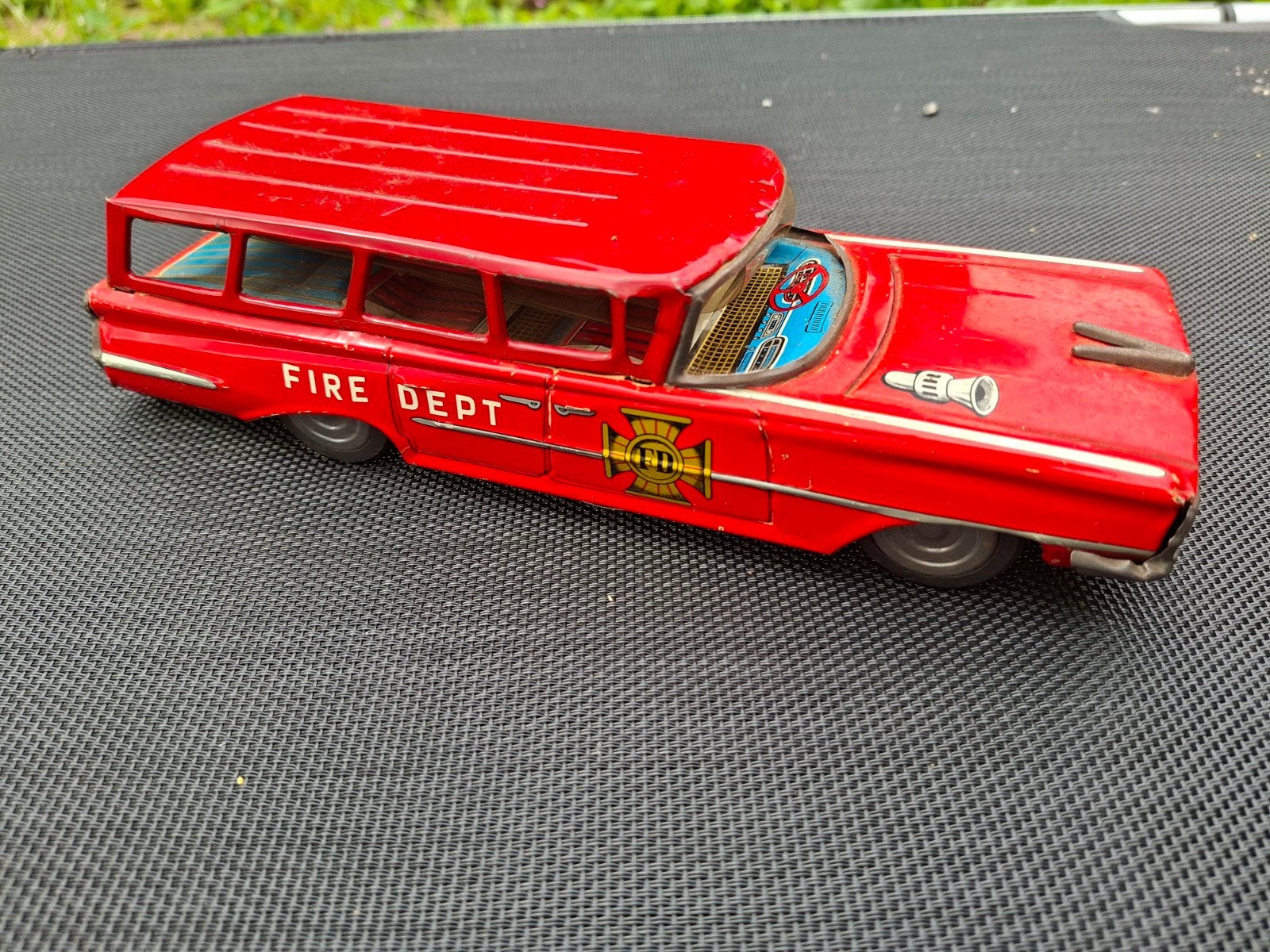 Japan blikken fire dept frictie wagen, Ophalen