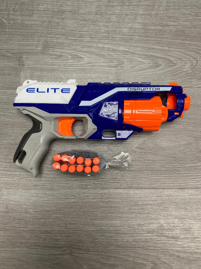 Nerf Elite Disruptor, Ophalen, Gebruikt