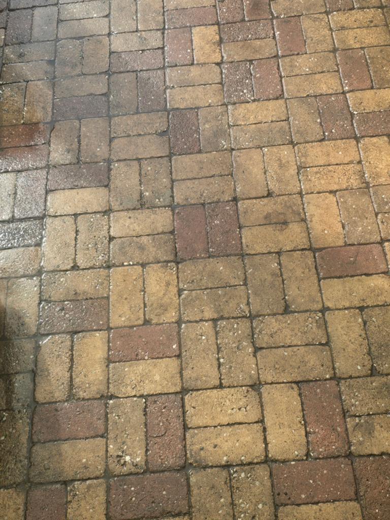 Gratis 40 - 50 m2  kleine betonklinkertjes, Tuin en Terras, Tegels en Klinkers, Ophalen, Gebruikt, Overige typen, 10 m² of meer