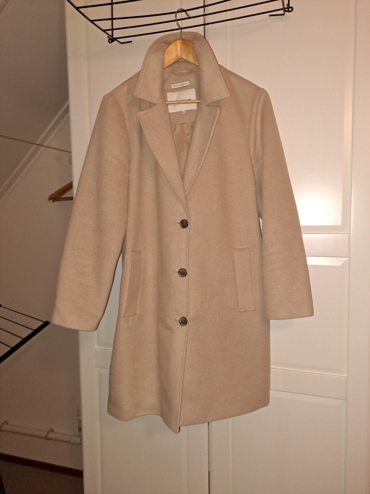 TOM TAILER  winterjas beige 44/xxl nieuwstaat, Beige, Maat 46/48 (XL) of groter, Zo goed als nieuw, Tom Tailor