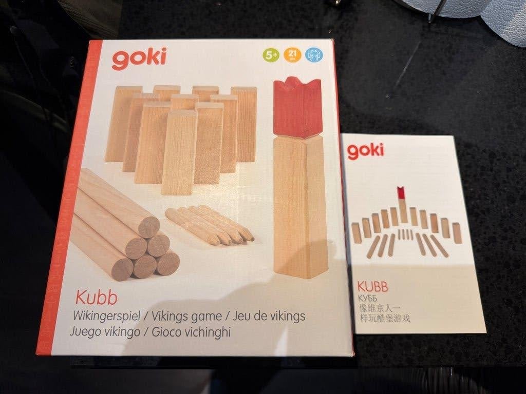 Goki Kubb spel, Hobby en Vrije tijd, Ophalen of Verzenden, Nieuw, Goki