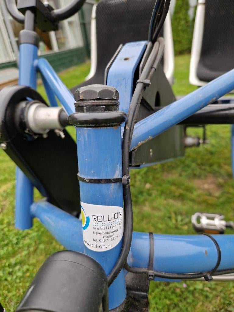 Side-by-side fiets - Roll-on - Duofiets, Fietsen en Brommers, Fietsen | Driewielfietsen, Ophalen