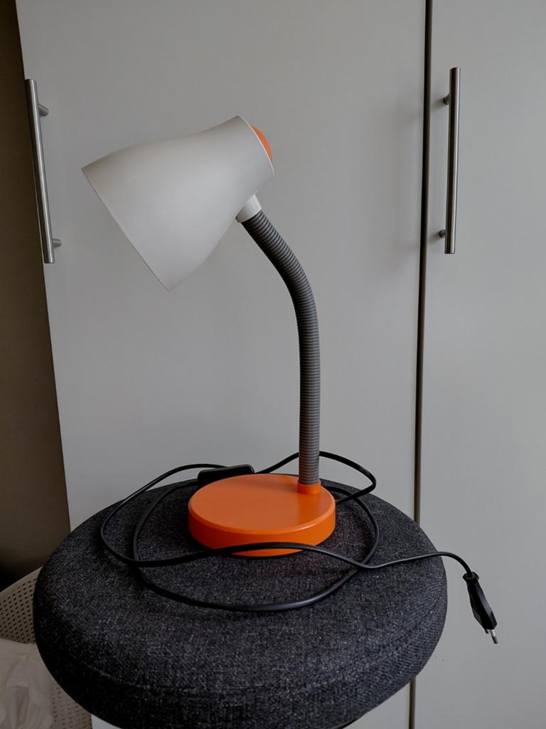 Vintage bureaulamp, Huis en Inrichting, Lampen | Tafellampen, Ophalen of Verzenden, Zo goed als nieuw, Kunststof