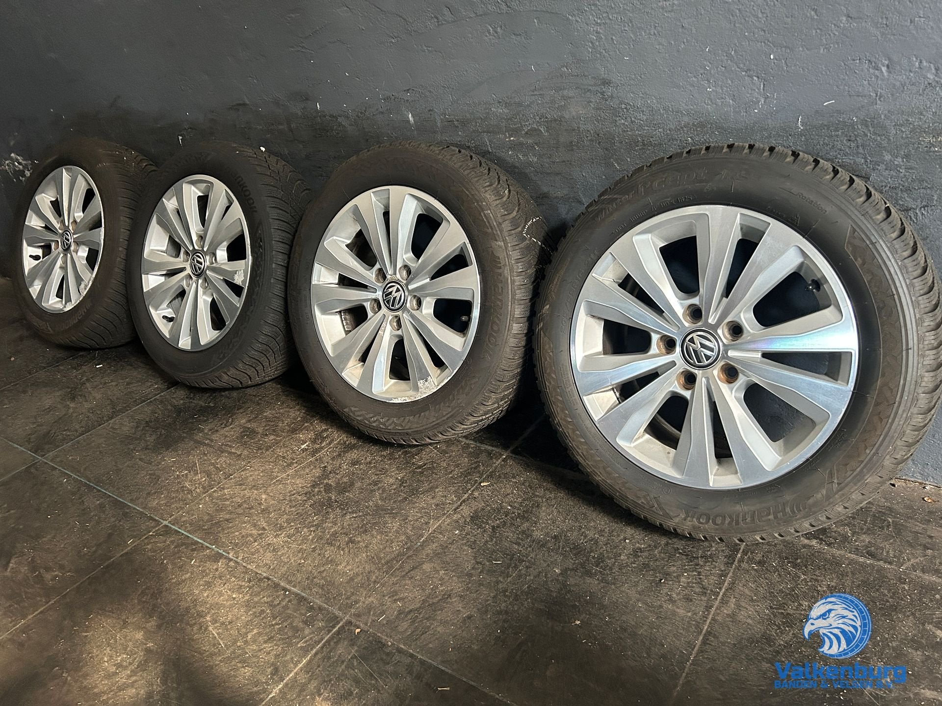 7-8mm! Originele VW Golf 7 5G Toronto 16 inch velgen 5x112 w, Gebruikt, -, Banden en Velgen, -
