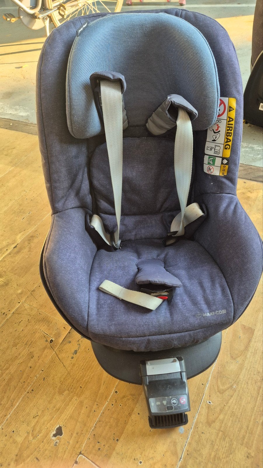 Maxi-Cosi 2 Way Pearl autostoel blauw, Ophalen, Gebruikt, Maxi-Cosi, Isofix