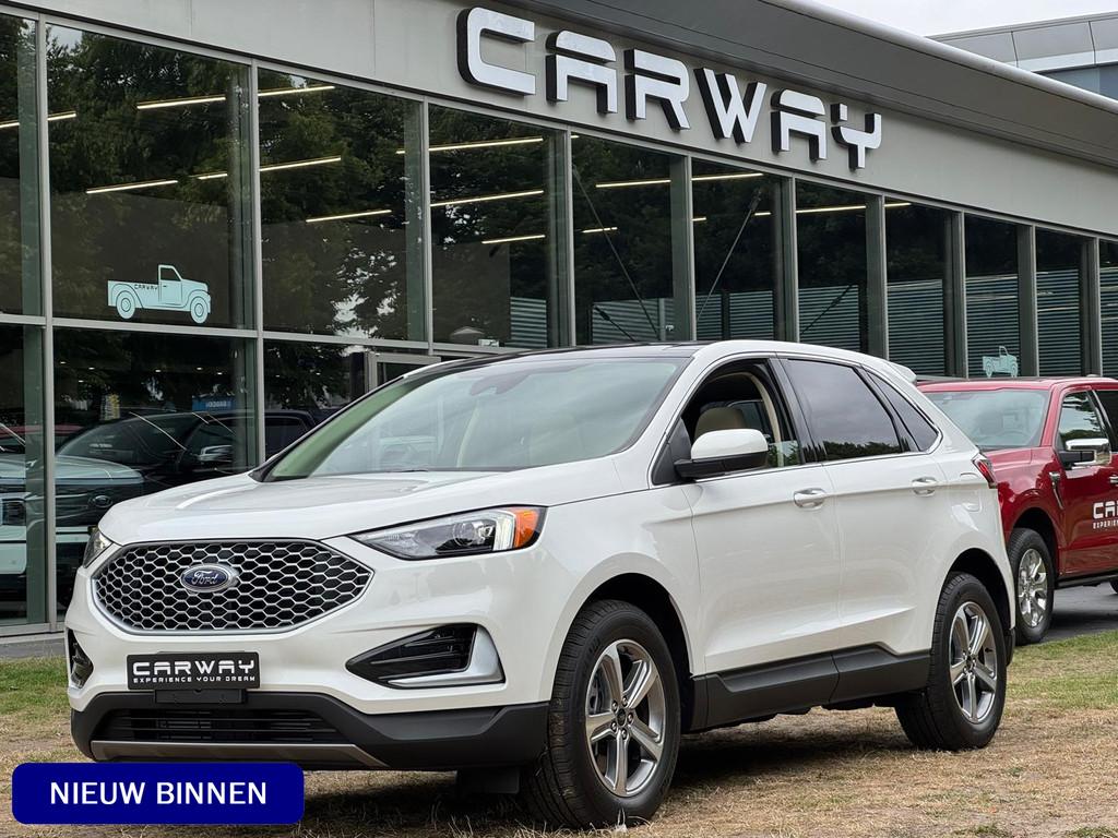 Ford Edge 2.0L SEL AWD Full-Options (bj 2024, automaat), Auto's, Ford, Automaat, Gebruikt, Beige, 4 cilinders