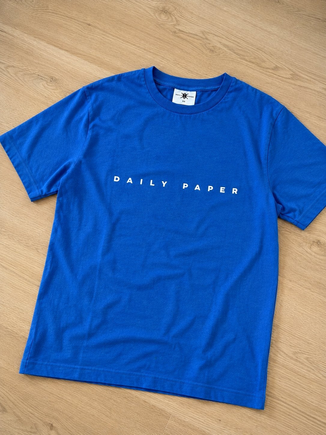 Daily Paper T-shirt - Blauw - Maat XS, Kleding | Heren, Ophalen of Verzenden, Zo goed als nieuw, Maat 46 (S) of kleiner, Blauw