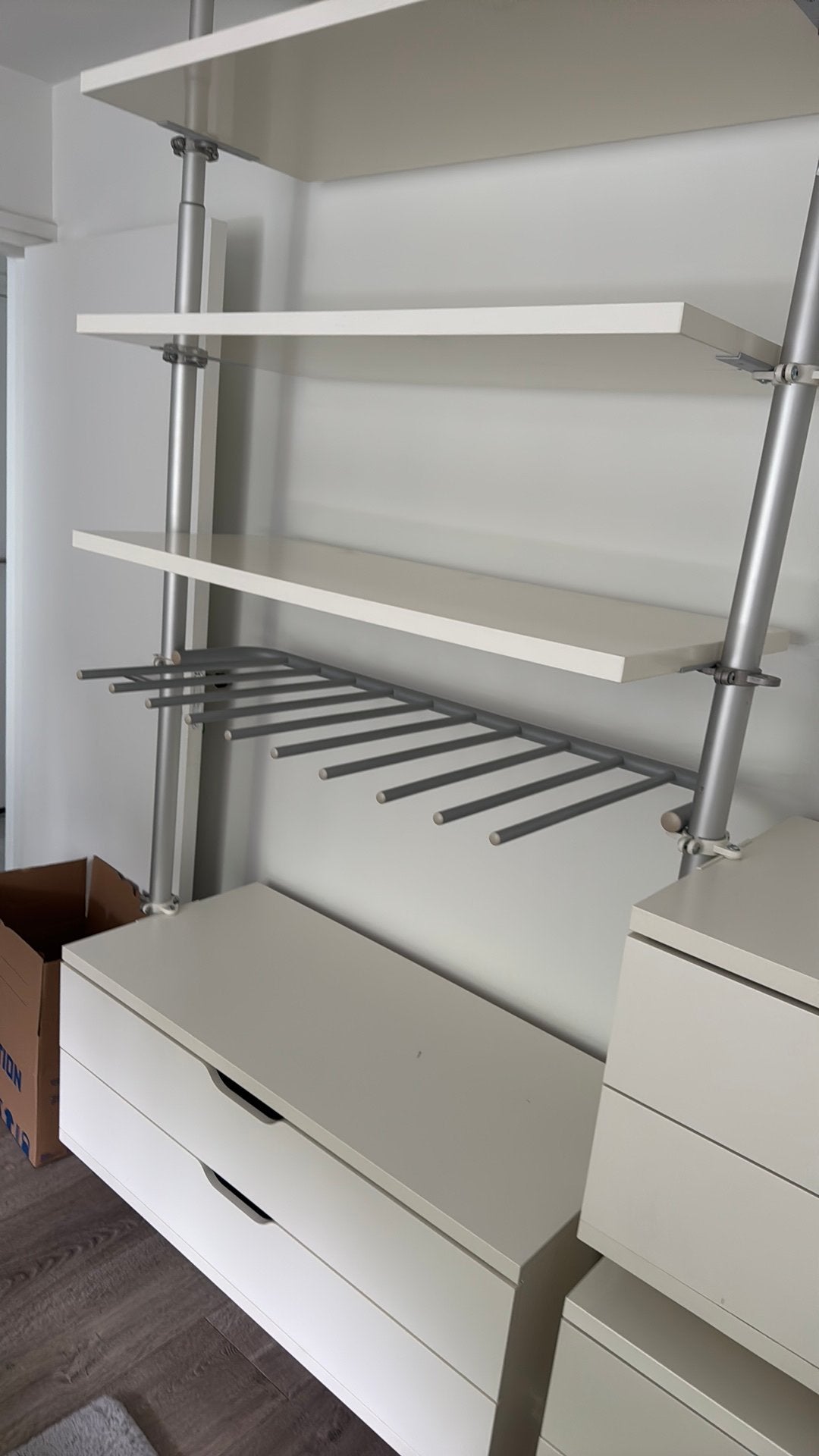 Ikea Stolmen wardrobe, Ophalen, Gebruikt