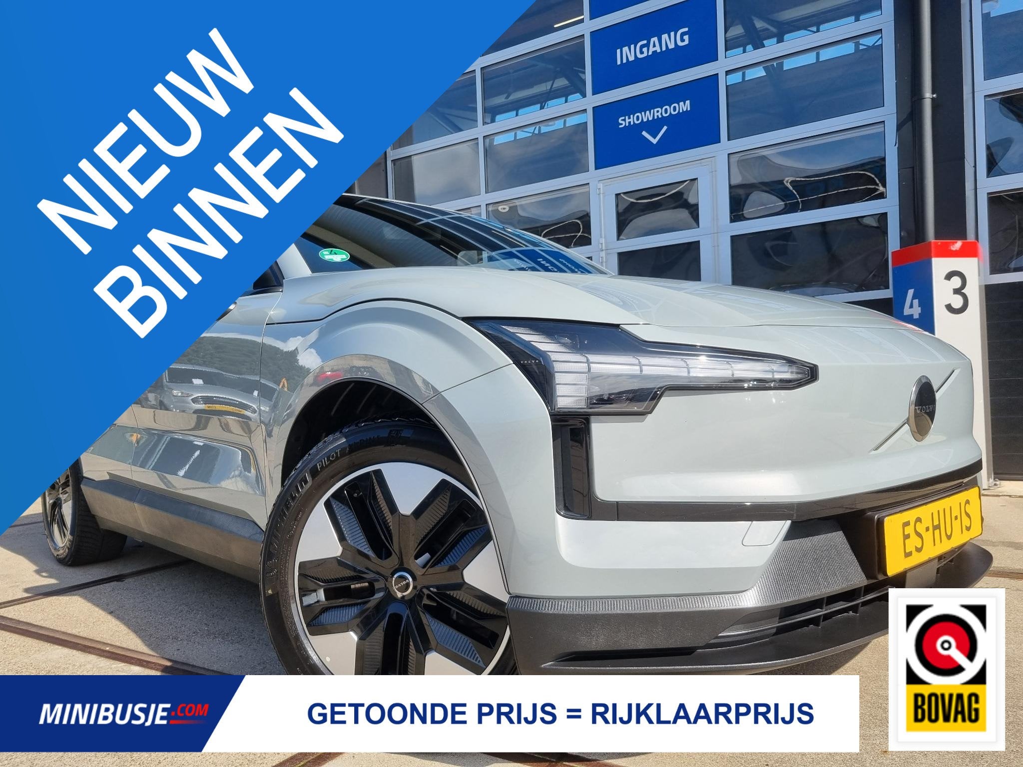 Volvo EX30 Single Motor Extended Range Core 69 kWh GOOGLE MA, Auto's, Automaat, Achterwielaandrijving, Gebruikt, EX30