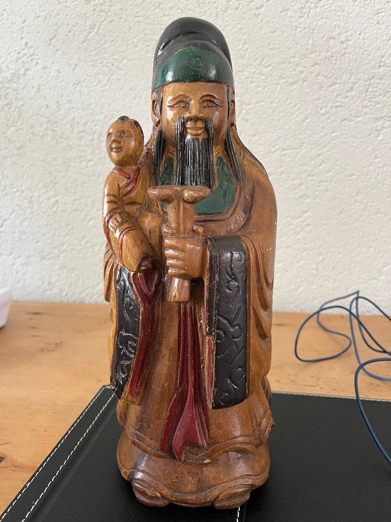 antiek beeld, Verzamelen, Beelden en Beeldjes, Ophalen, Gebruikt, Mens