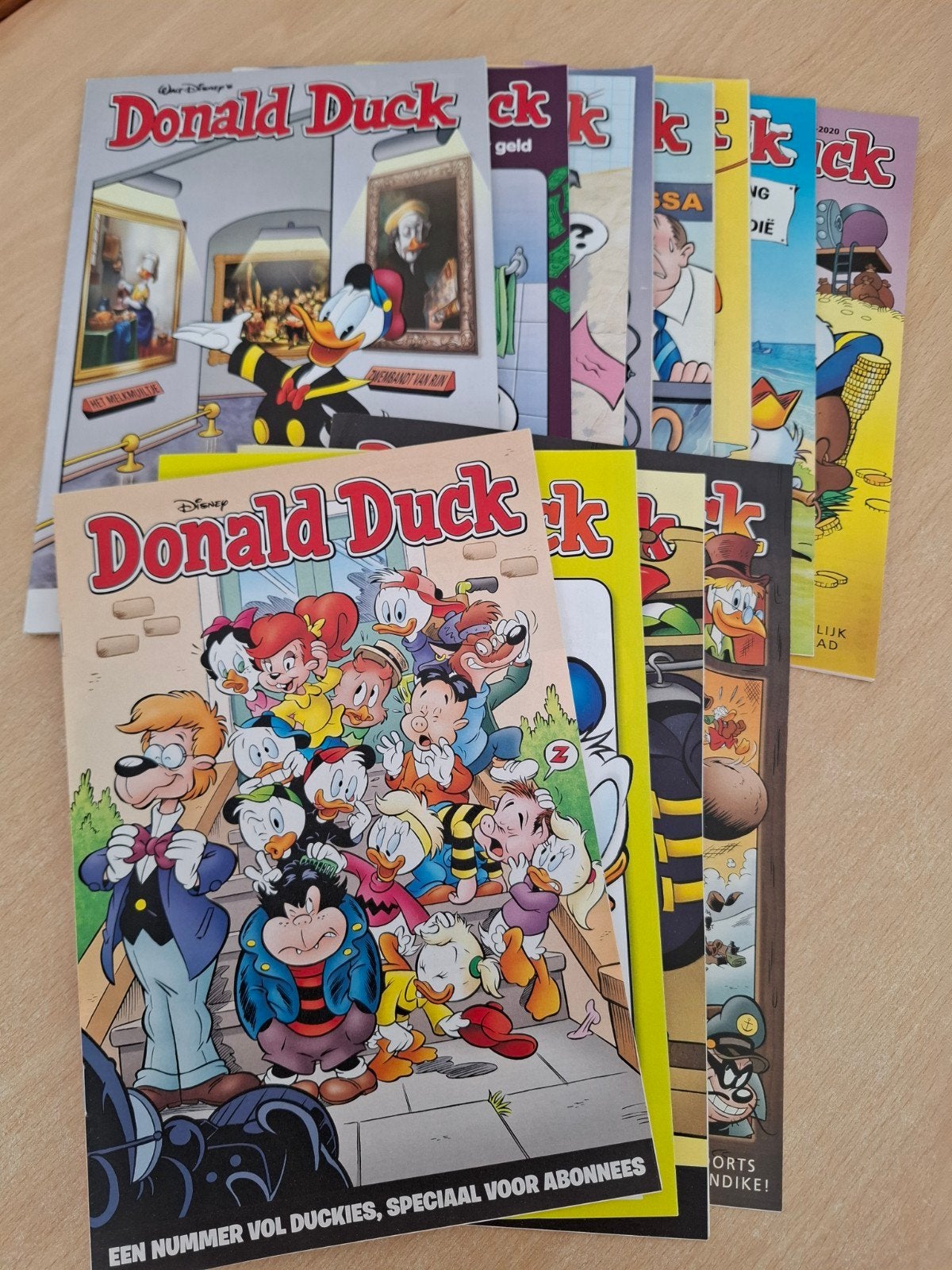 7 Donald Duck speciale edities, Meerdere stripboeken, Ophalen of Verzenden, Zo goed als nieuw, Donald Duck / Disney