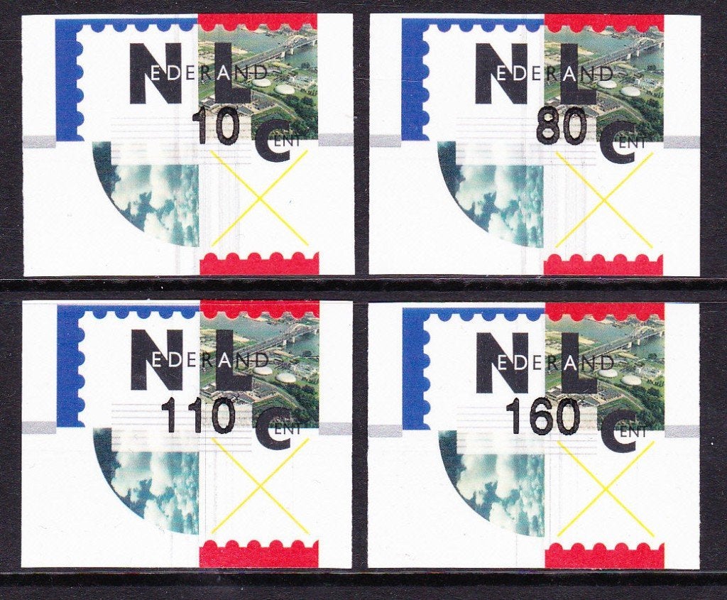 Nederland Automatstroken postfris Hytech 1996-2000, Ophalen of Verzenden, Na 1940, Postfris