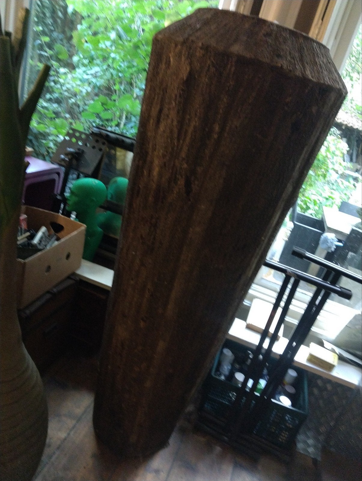 enorme pot pilaar vaas 1.8m hoog breedste diameter 65 cm, Ophalen of Verzenden