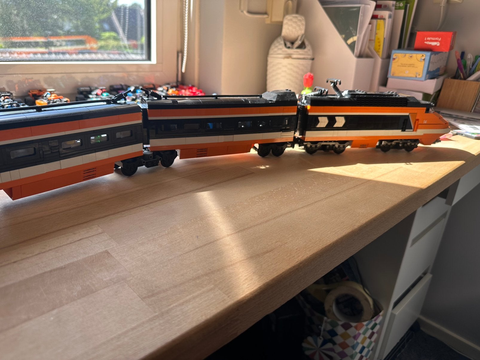 LEGO horizon express 10233 100% compleet inc. boekjes, Kinderen en Baby's, Speelgoed | Duplo en Lego, Compleet, Lego, Ophalen of Verzenden