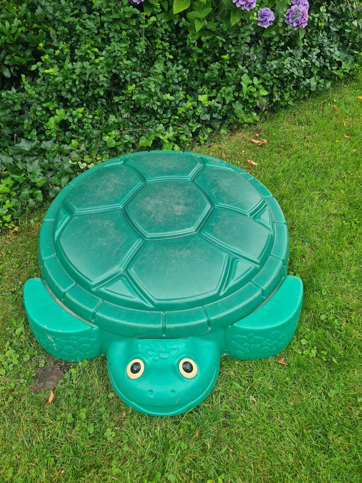 Little Tikes Schildpad Zandbak met deksel, Ophalen, Gebruikt