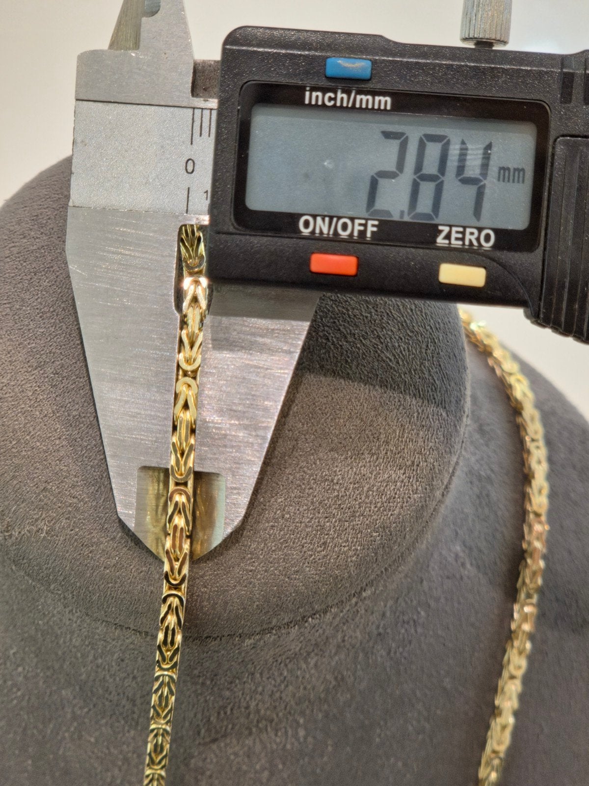Prachtige Koningsketting 14k goud, Sieraden, Tassen en Uiterlijk, Ophalen of Verzenden, Nieuw, Goud, Goud