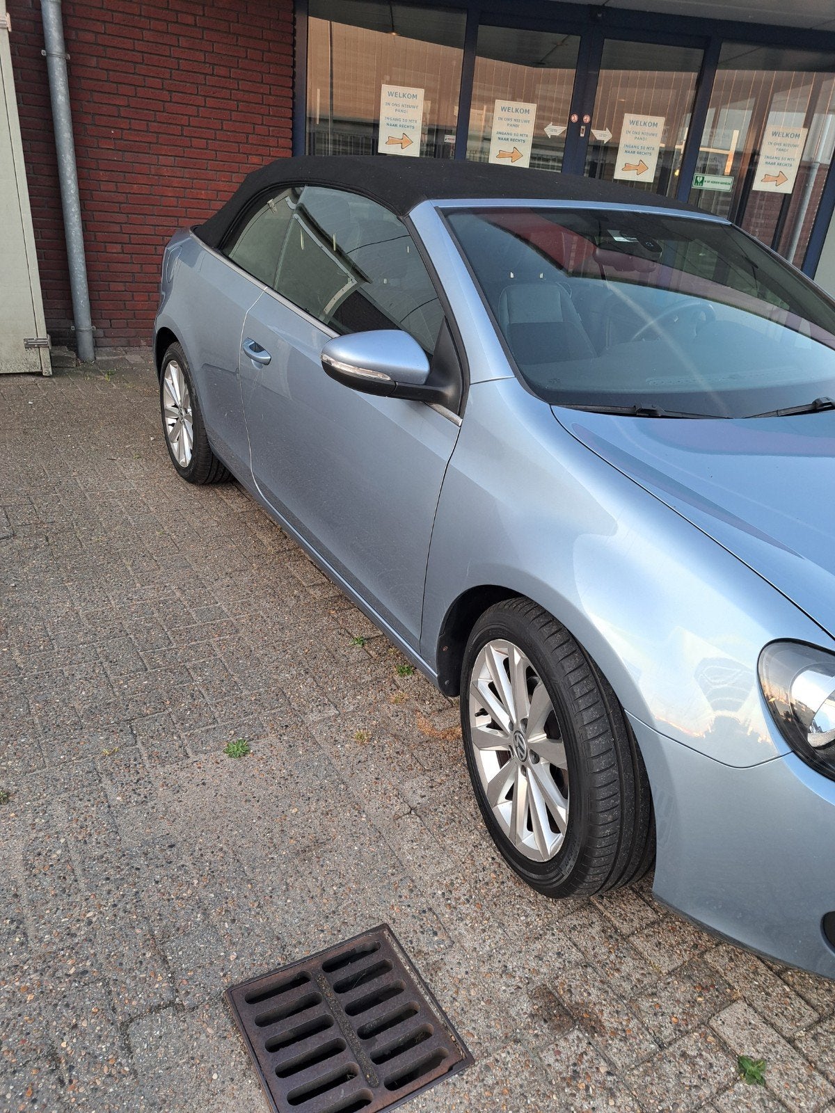 VW Golf cabrio 1.4 tsi, Auto's, Automatische klimaatregeling, Zwart, 4 cilinders, Cabriolet