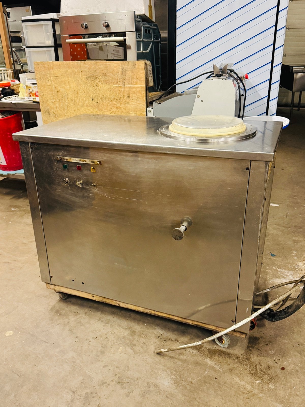 Professionele RVS Ambachtelijke IJsmachine (Vertical Batch, Ophalen of Verzenden