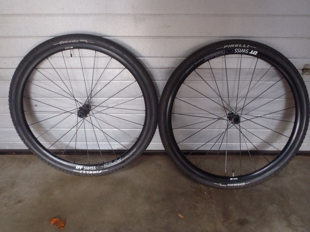 DT Swiss gravelwielen, Zo goed als nieuw, Aluminium, Racefiets, Ophalen