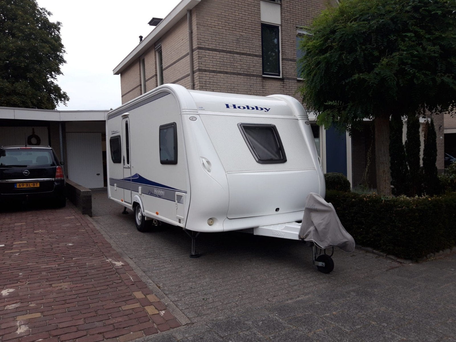 Hobby De Luxe  460 UFE, Caravans en Kamperen, Caravans, Vast bed, Rondzit, Hobby, Particulier