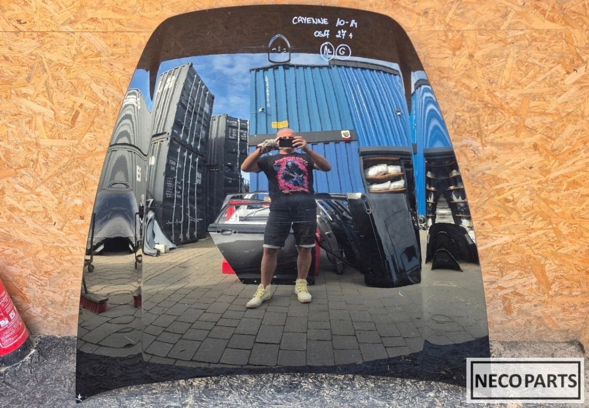 PORSCHE CAYENNE 7P MOTORKAP ORIGINEEL  ALLES LEVERBAAR!!!, Gebruikt, -, Porsche, Ophalen of Verzenden