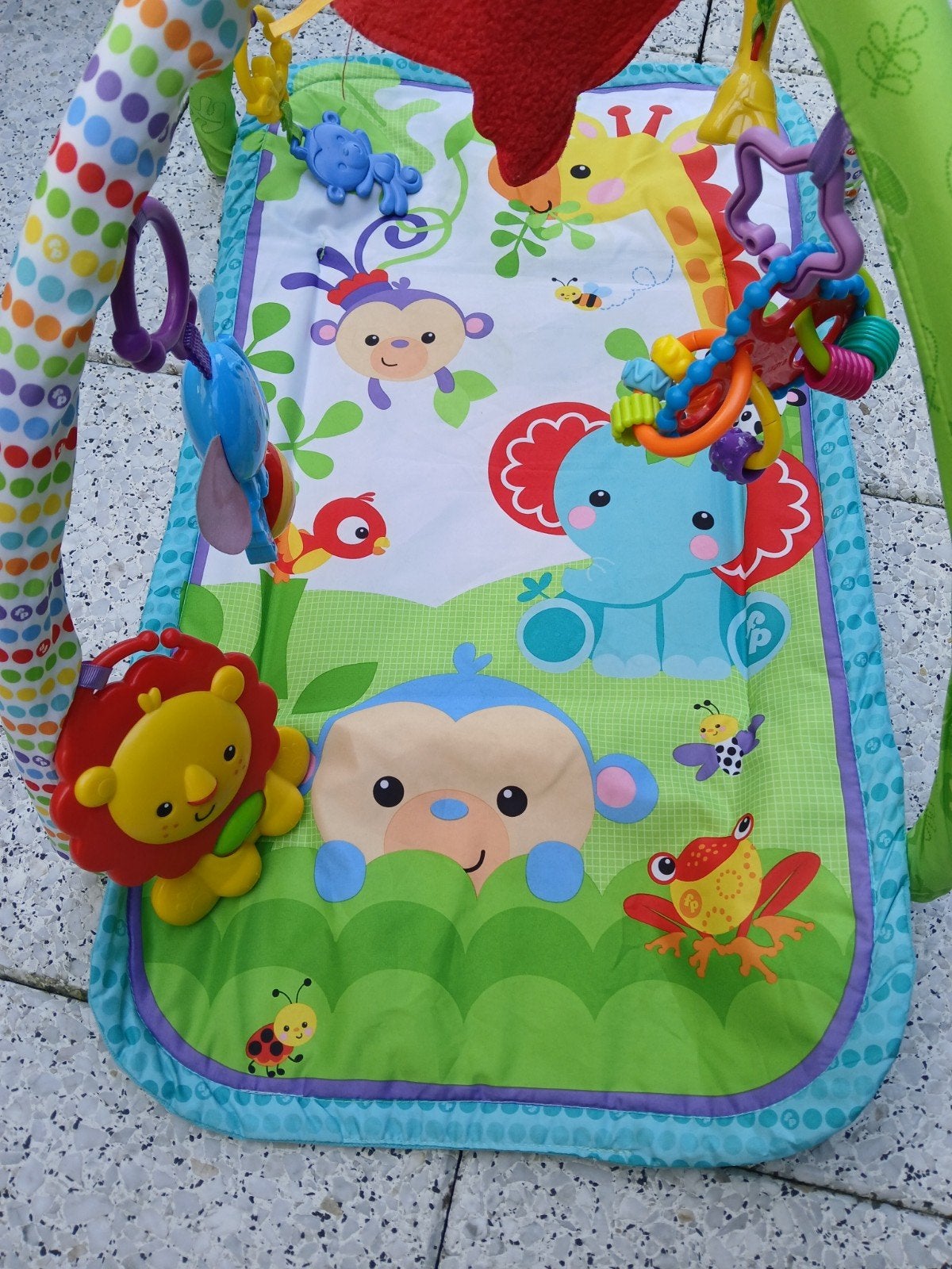 Fisher Price 3 -in-1 muzikale activiteiten gym., Ophalen, Zo goed als nieuw