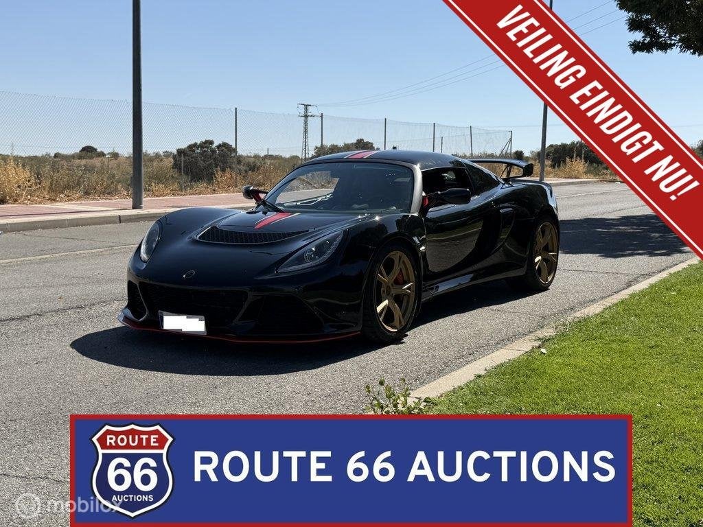 Lotus Exige LF1 | 2017 | Route 66 Auctions, Auto's, Gebruikt, Overige carrosserieën, Zwart, Bedrijf