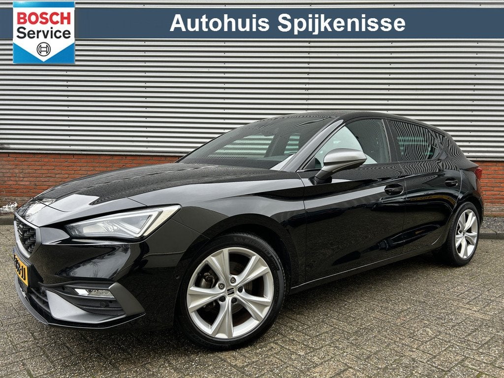 SEAT Leon 1.5 eTSI FR Launch Edition | Dealer Onderhouden |, Auto's, Seat, 4 cilinders, Zwart, Origineel Nederlands, Bedrijf