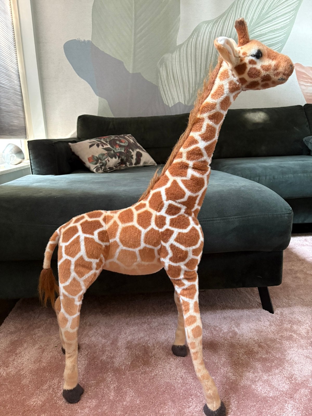 Grote Giraf knuffel 90 cm, Ophalen, Zo goed als nieuw, Overige typen