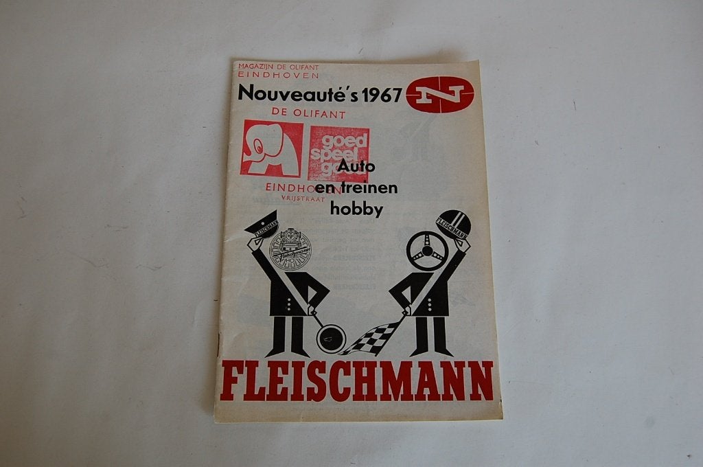 FLEISCHMANN FOLDER., Gelijkstroom, Fleischmann, Zo goed als nieuw, Boek, Tijdschrift of Catalogus