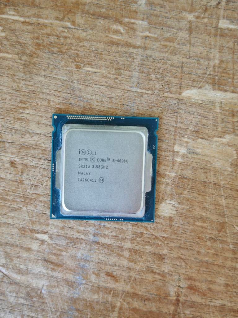 Intel Core i5-4690K Processor LGA 1150, Computers en Software, Processors, Gebruikt, 4-core, 3 tot 4 Ghz, Ophalen of Verzenden