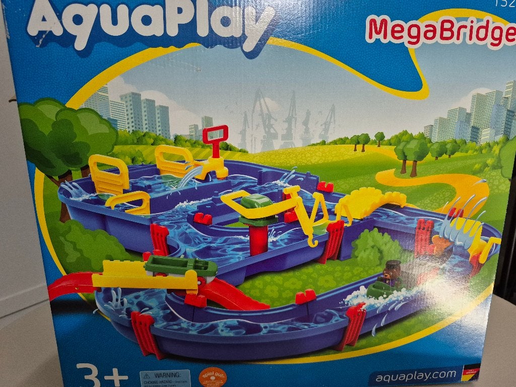 Aquaplay megabridge, Ophalen, Gebruikt