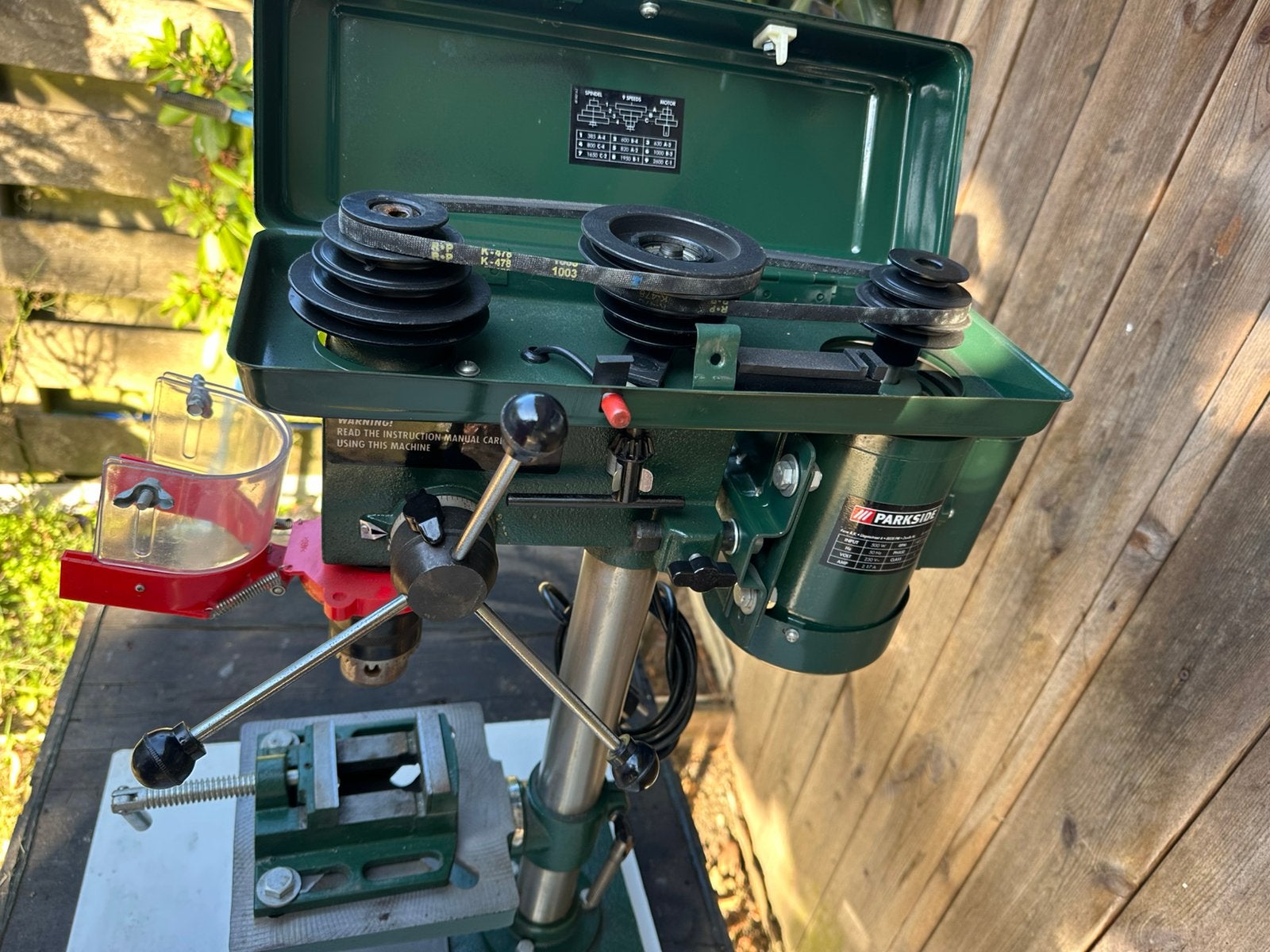 Te koop: Parkside kolomboormachine PTB 500 A1, Ophalen of Verzenden, Zo goed als nieuw, Kolomboormachine
