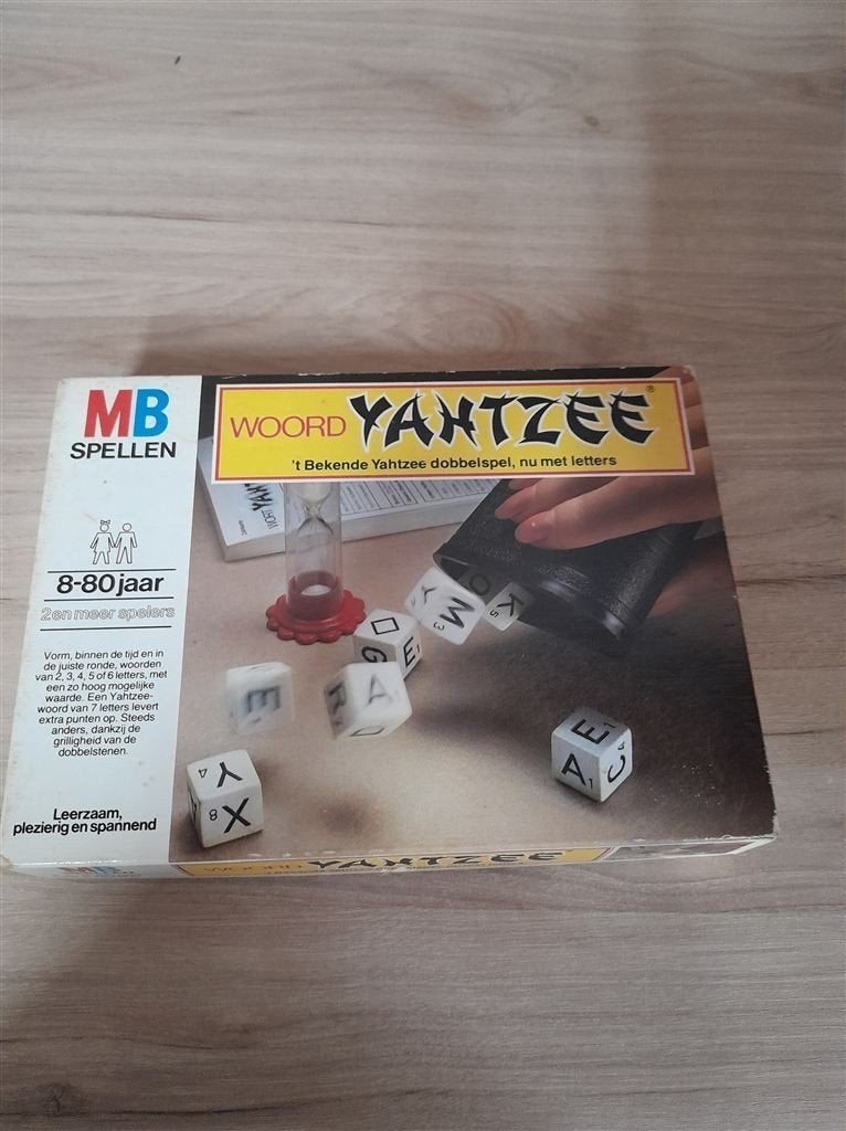 woord yahtzee - s4977, Verzenden, Zo goed als nieuw